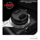 Objektivdeckel Sicherung | Leder | Gariz Design | Gariz Objektivdeckel Sicherung Für Panasonic Lumix g Objektive / Xa-cfp1442bk