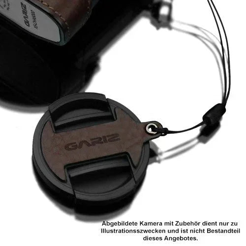 Objektivdeckel Sicherung | Leder | Gariz Design | Gariz Objektivdeckel Sicherung Für Sony e Objektiv 16-50 Mm / Xa-cfs1650br2