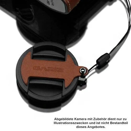 Objektivdeckel Sicherung | Leder | Gariz Design | Gariz Objektivdeckel Sicherung Für Sony e Objektiv 16-50 Mm / Xa-cfs1650cm2