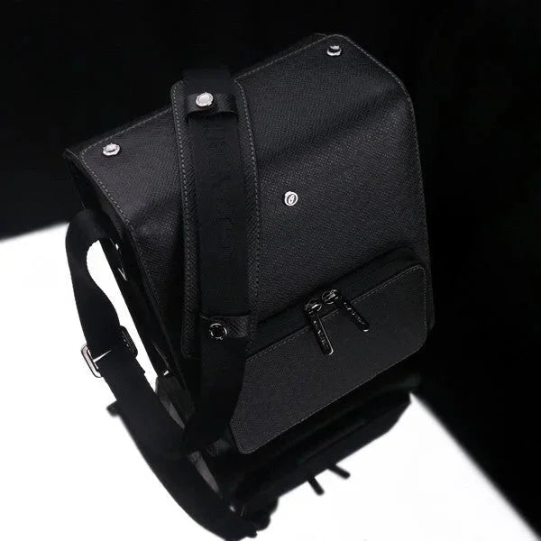 Fototaschen | Leder, Schwarz | Gariz Design | Gariz Zoom-bag Black-label Kamera-tasche / Systemkamera Fototasche / Bl-zbmbk