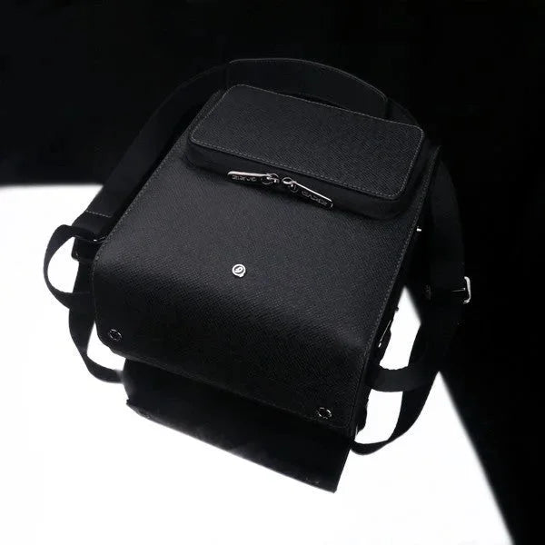 Fototaschen | Leder, Schwarz | Gariz Design | Gariz Zoom-bag Black-label Kamera-tasche / Systemkamera Fototasche / Bl-zbmbk