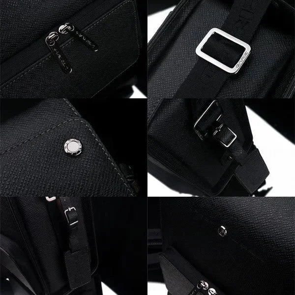 Fototaschen | Leder, Schwarz | Gariz Design | Gariz Zoom-bag Black-label Kamera-tasche / Systemkamera Fototasche / Bl-zbmbk