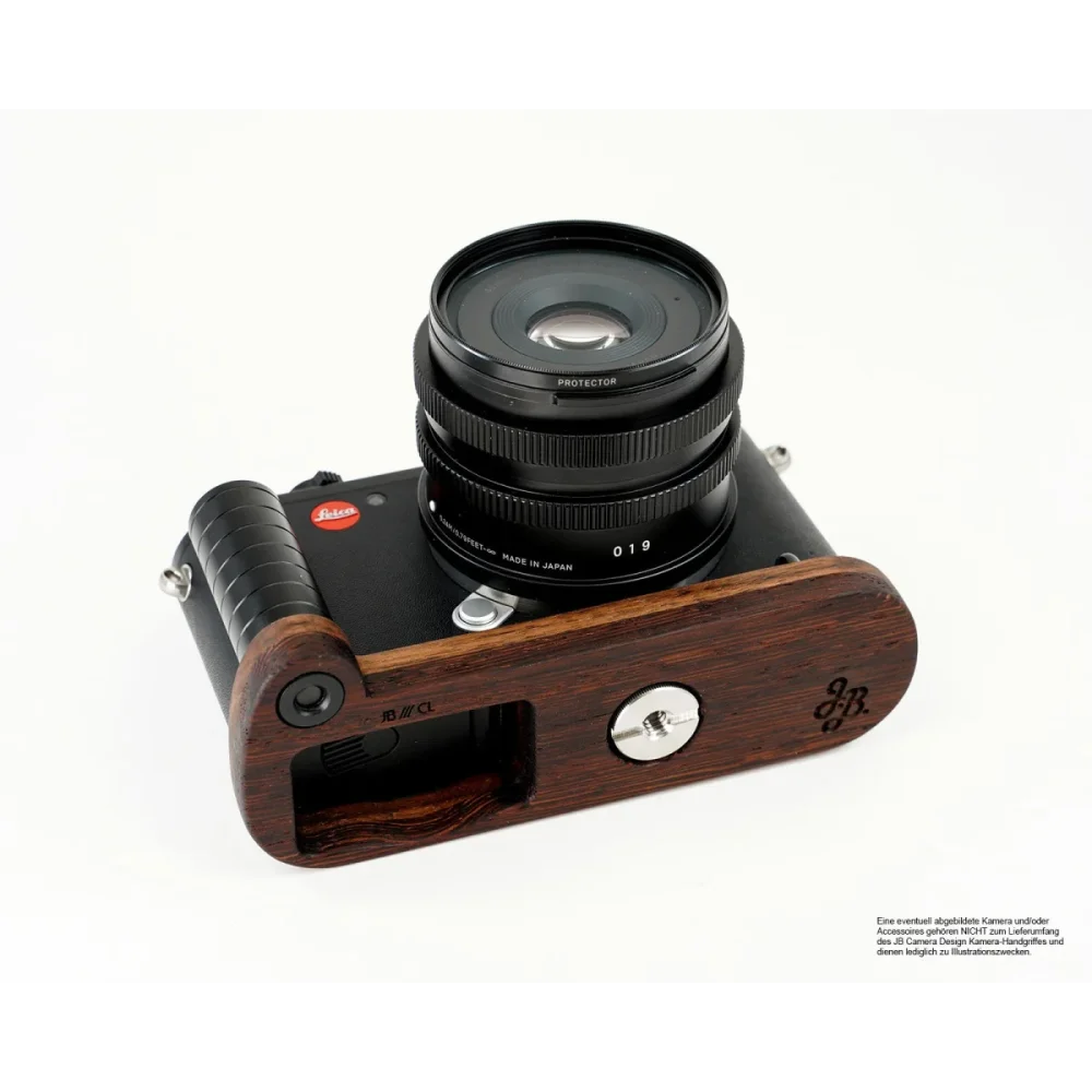 Kameragriffe | Dunkelbraun | J.b. Camera Designs Usa | Griff Für Leica Cl Kamera Aus Holz | Braun Dunkelbraun | Jb Camera Designs Usa