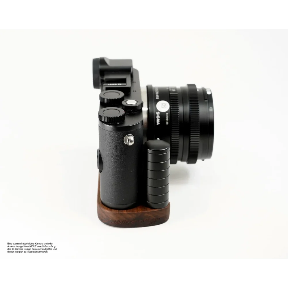 Kameragriffe | Dunkelbraun | J.b. Camera Designs Usa | Griff Für Leica Cl Kamera Aus Holz | Braun Dunkelbraun | Jb Camera Designs Usa