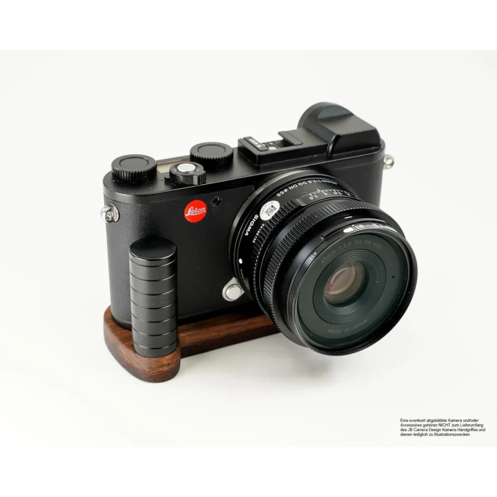 Kameragriffe | Dunkelbraun | J.b. Camera Designs Usa | Griff Für Leica Cl Kamera Aus Holz | Braun Dunkelbraun | Jb Camera Designs Usa