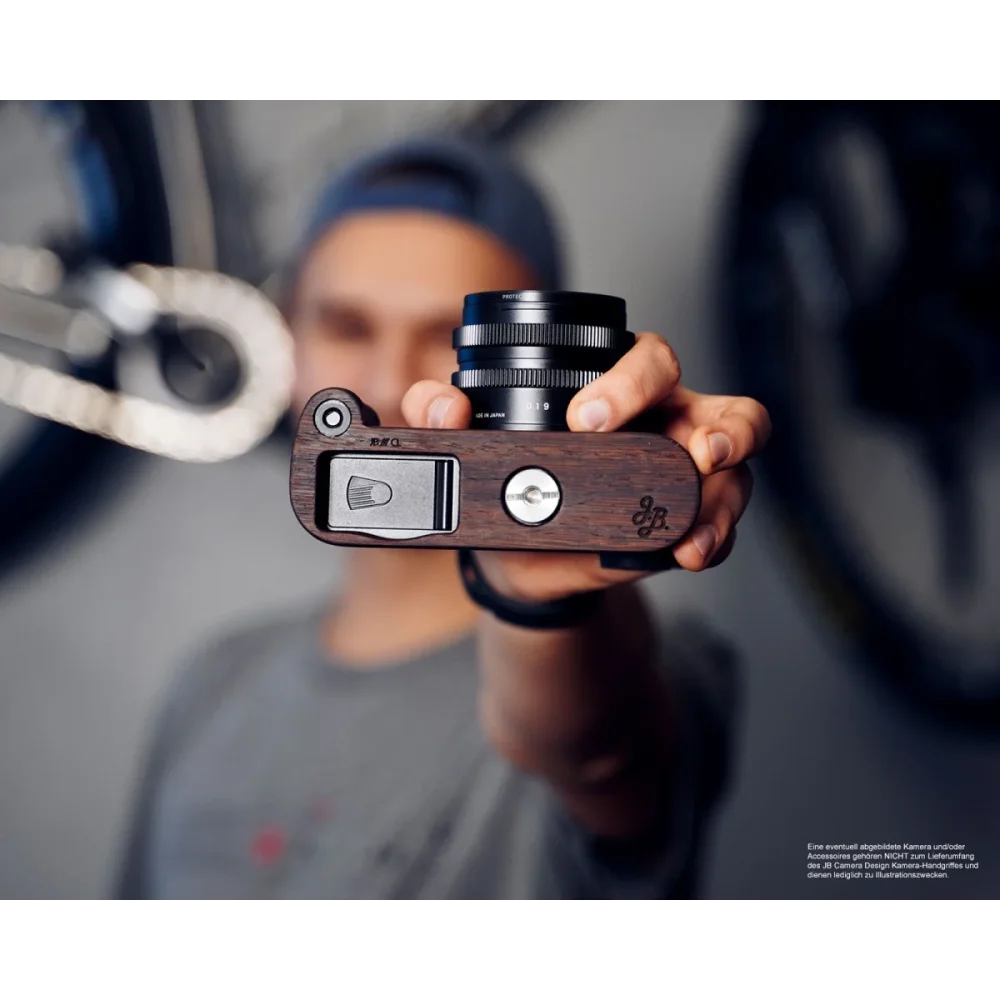 Kameragriffe | Dunkelbraun | J.b. Camera Designs Usa | Griff Für Leica Cl Kamera Aus Holz | Braun Dunkelbraun | Jb Camera Designs Usa
