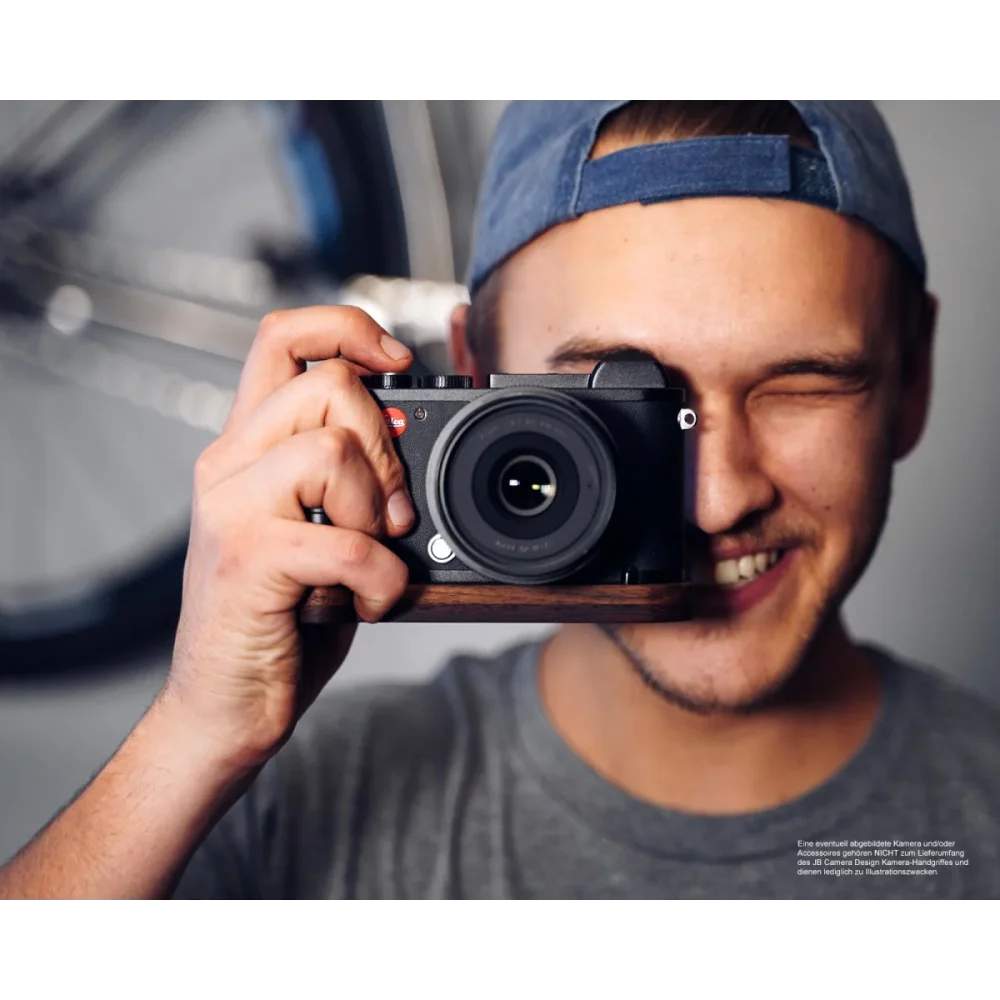 Kameragriffe | Dunkelbraun | J.b. Camera Designs Usa | Griff Für Leica Cl Kamera Aus Holz | Braun Dunkelbraun | Jb Camera Designs Usa