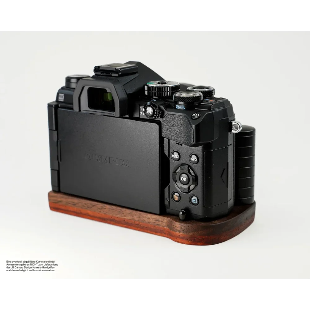 Kameragriffe | Rot-braun | J.b. Camera Designs Usa | Griff Für Olympus Om-d E-m5 Mark Iii Kamera | J.b. Camera Designs | Padouk Holz