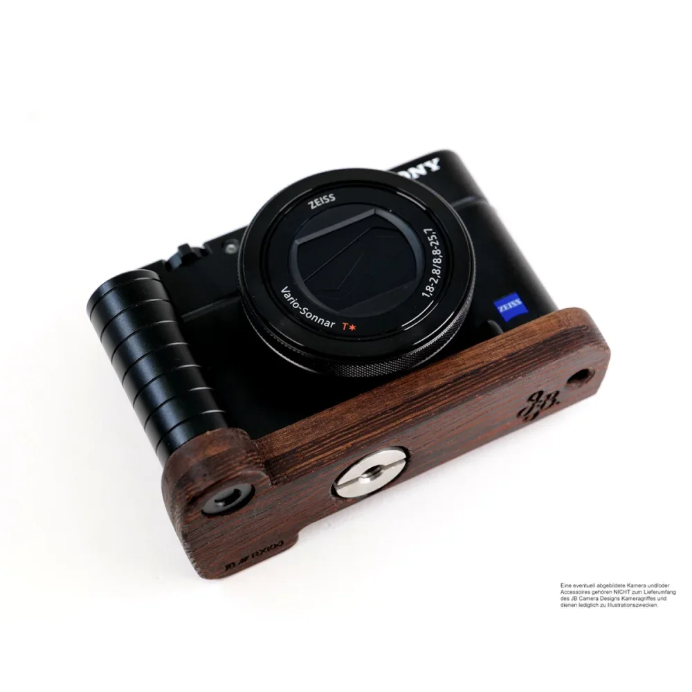 Handle for Sony RX100 I II III IV V VI VII made of wood by JB Camera  Designs USA ➤ SIOLEX Photo Accessories – SIOLEX Fotozubehör