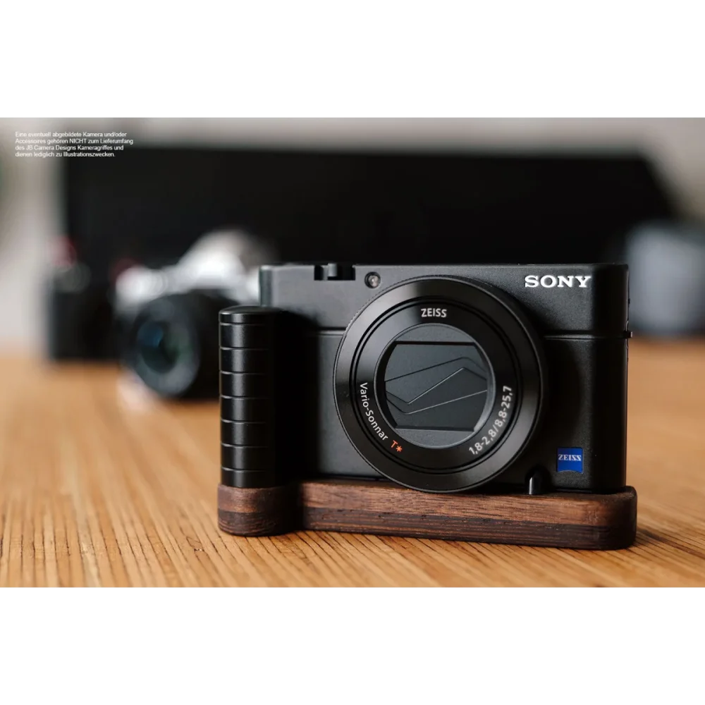 Handle for Sony RX100 I II III IV V VI VII made of wood by JB Camera  Designs USA ➤ SIOLEX Photo Accessories – SIOLEX Fotozubehör