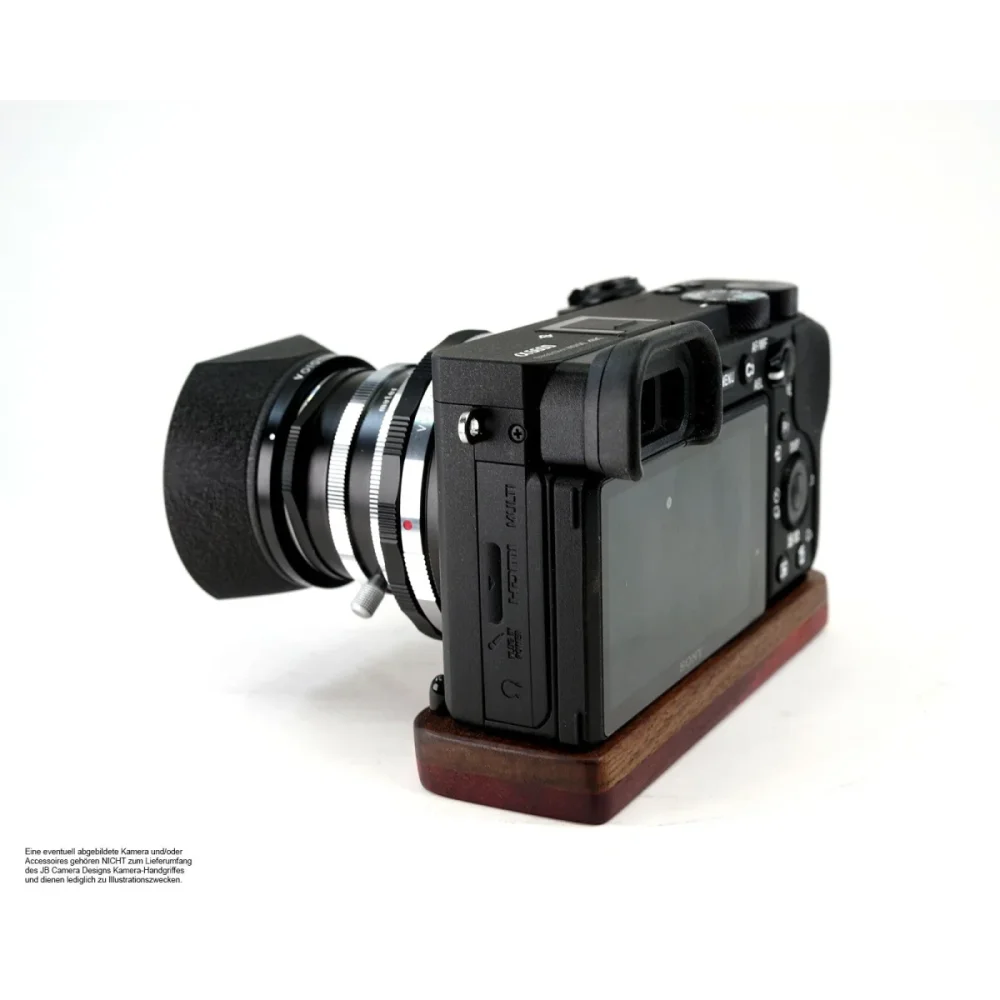 Kameragriffe | Padouk, Rot-braun, Sony | J.b. Camera Designs Usa | Griffverlängerung Für Sony Alpha 6600 | Ilce-6600m | Holz | Jb Camera