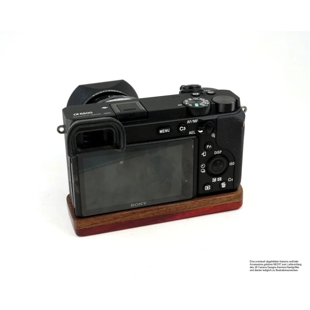 Kameragriffe | Padouk, Rot-braun, Sony | J.b. Camera Designs Usa | Griffverlängerung Für Sony Alpha 6600 | Ilce-6600m | Holz | Jb Camera