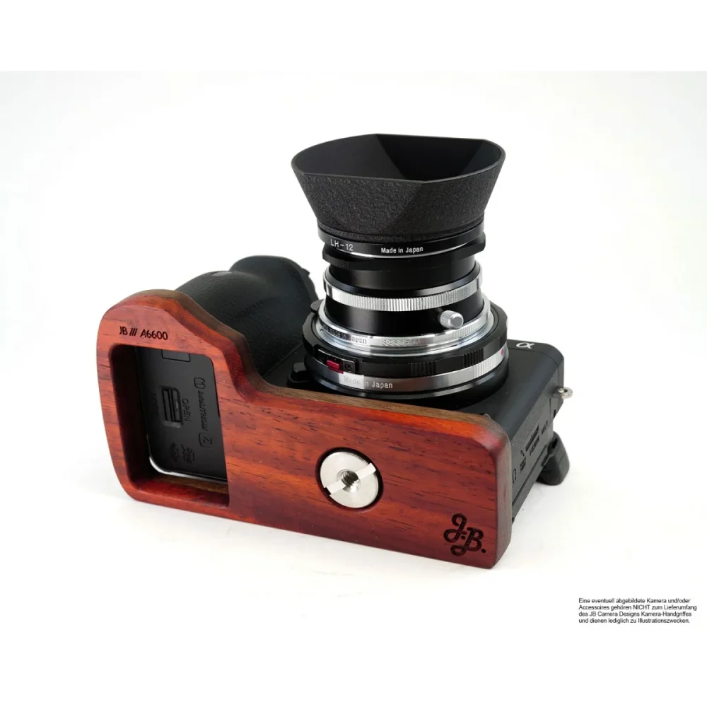 Kameragriffe | Padouk, Rot-braun, Sony | J.b. Camera Designs Usa | Griffverlängerung Für Sony Alpha 6600 | Ilce-6600m | Holz | Jb Camera