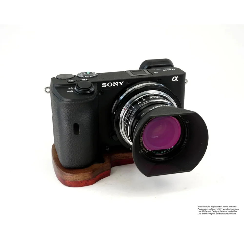Kameragriffe | Padouk, Rot-braun, Sony | J.b. Camera Designs Usa | Griffverlängerung Für Sony Alpha 6600 | Ilce-6600m | Holz | Jb Camera