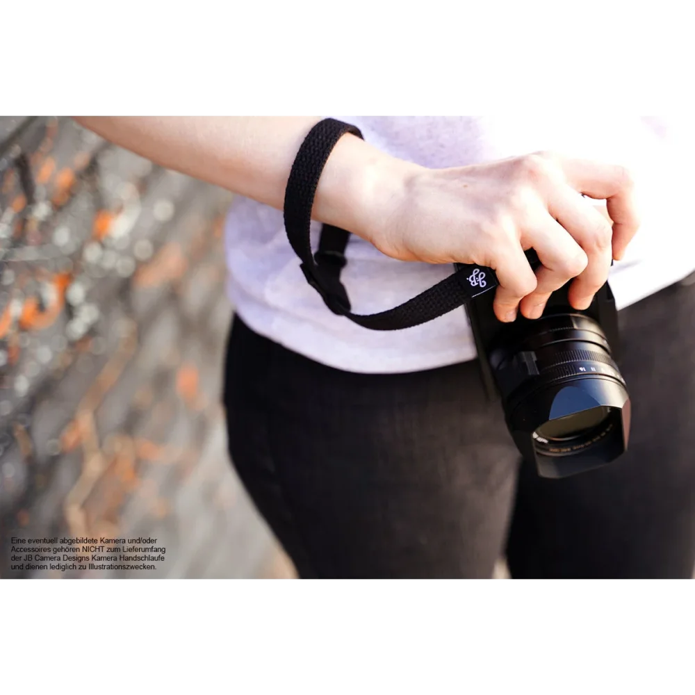 Handschlaufe | Canvas / Baumwolle, Schwarz | J.b. Camera Designs Usa | Handgelenkschlaufe Für Kameras | Schwarz | Jb Camera Designs Usa |