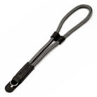 Handschlaufe | Grau / Silber, Leder, Seil | Sailor Strap | Handgelenkschlaufe | Kordel Und Leder | Graphite Grau | Handmade | Sailor Strap
