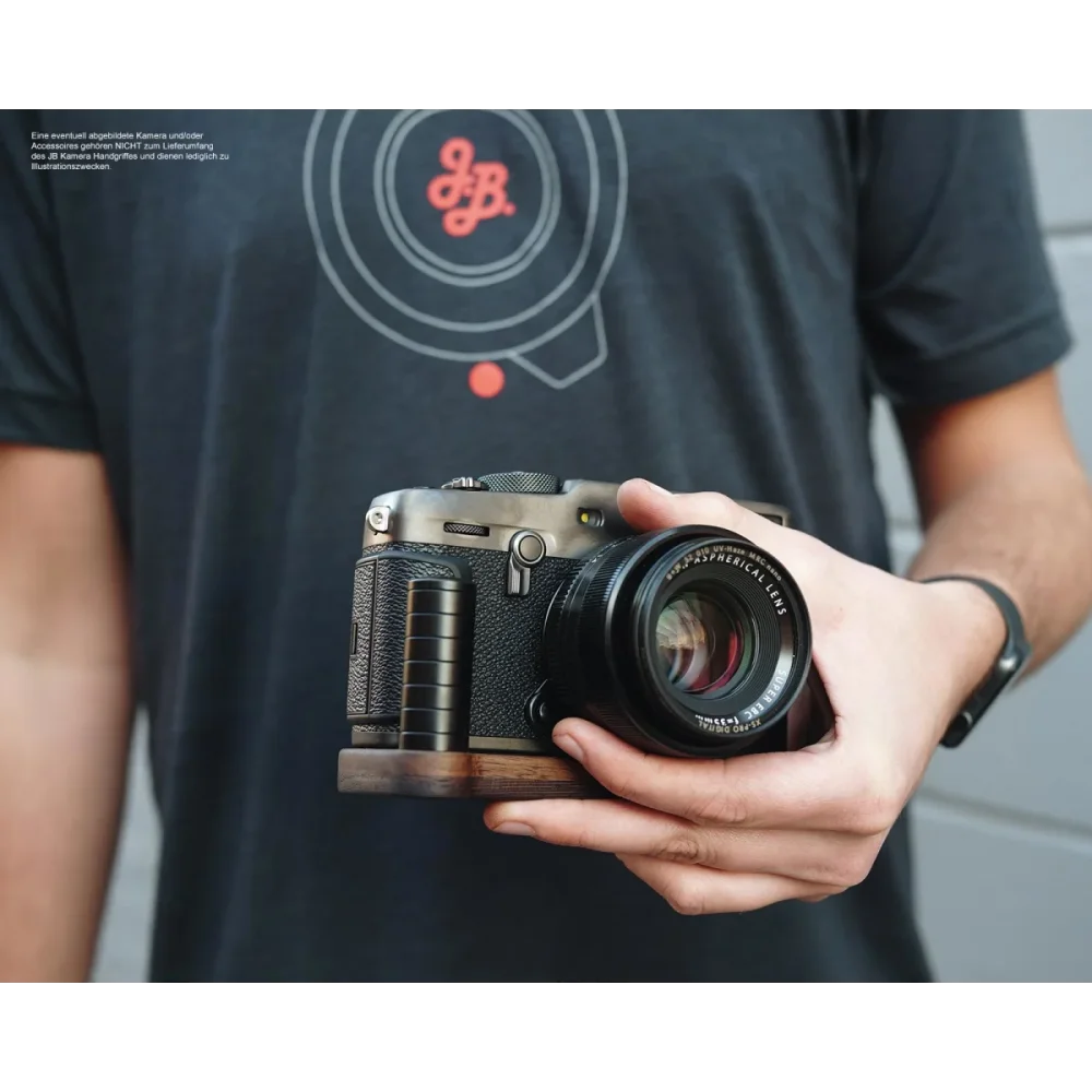 Kameragriffe | Dunkelbraun | J.b. Camera Designs Usa | Handgriff Für Fuji X-pro 3 Kamera Aus Edel Holz Von Jb Camera Designs Usa