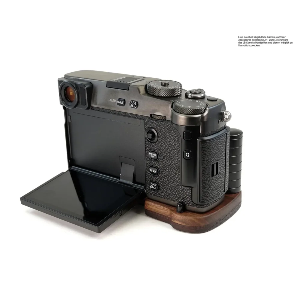 Kameragriffe | Dunkelbraun | J.b. Camera Designs Usa | Handgriff Für Fuji X-pro 3 Kamera Aus Edel Holz Von Jb Camera Designs Usa