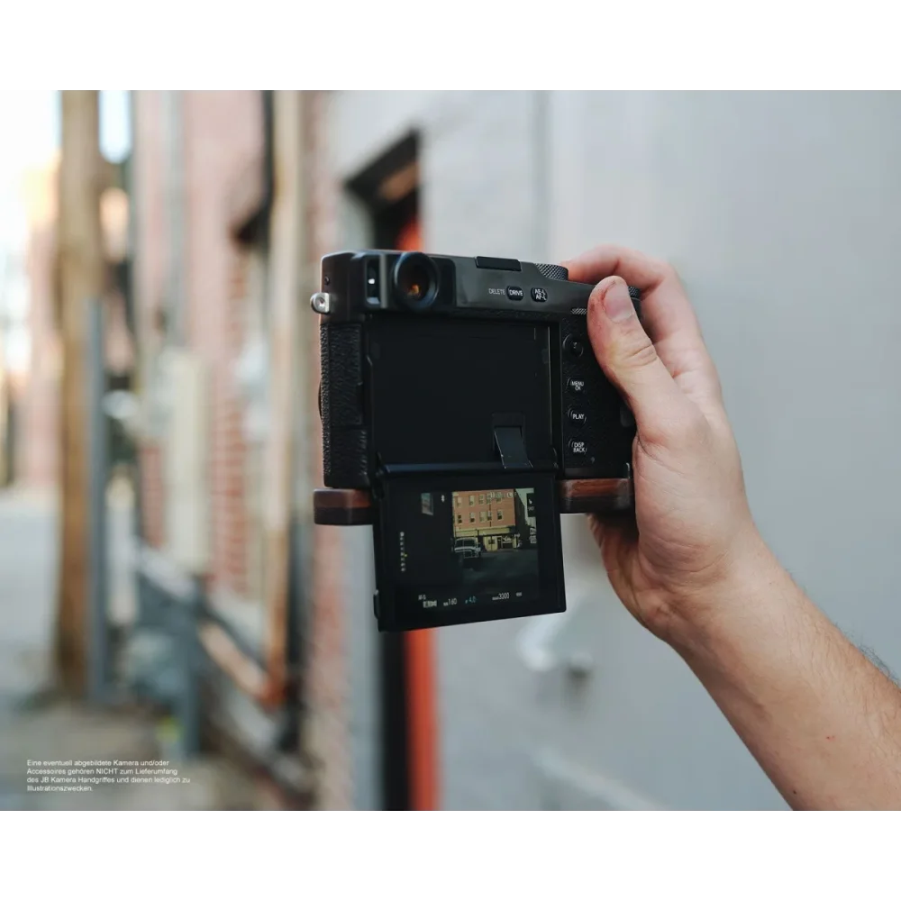 Kameragriffe | Dunkelbraun | J.b. Camera Designs Usa | Handgriff Für Fuji X-pro 3 Kamera Aus Edel Holz Von Jb Camera Designs Usa