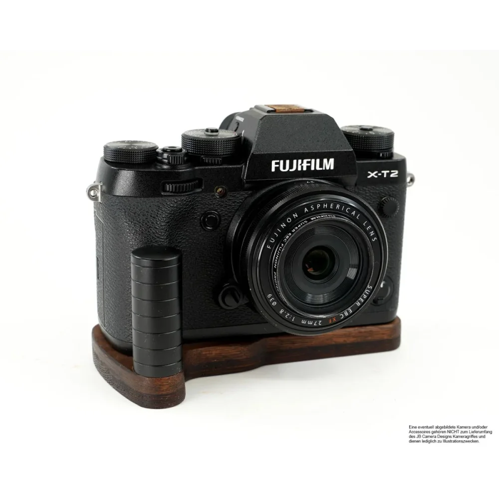 Kameragriffe | Dunkelbraun | J.b. Camera Designs Usa | Handgriff Für Fuji X-t2 Kamera Aus Holz In Braun Von Jb Camera Designs Usa