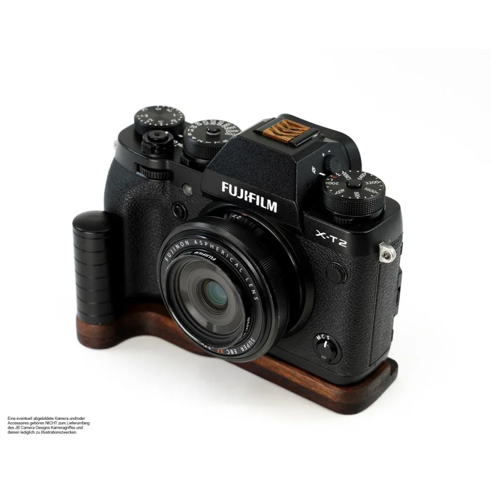 Kameragriffe | Dunkelbraun | J.b. Camera Designs Usa | Handgriff Für Fuji X-t2 Kamera Aus Holz In Braun Von Jb Camera Designs Usa