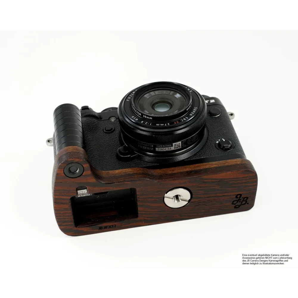 Kameragriffe | Dunkelbraun | J.b. Camera Designs Usa | Handgriff Für Fuji X-t2 Kamera Aus Holz In Braun Von Jb Camera Designs Usa