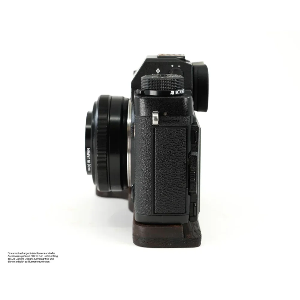 Kameragriffe | Dunkelbraun | J.b. Camera Designs Usa | Handgriff Für Fuji X-t2 Kamera Aus Holz In Braun Von Jb Camera Designs Usa