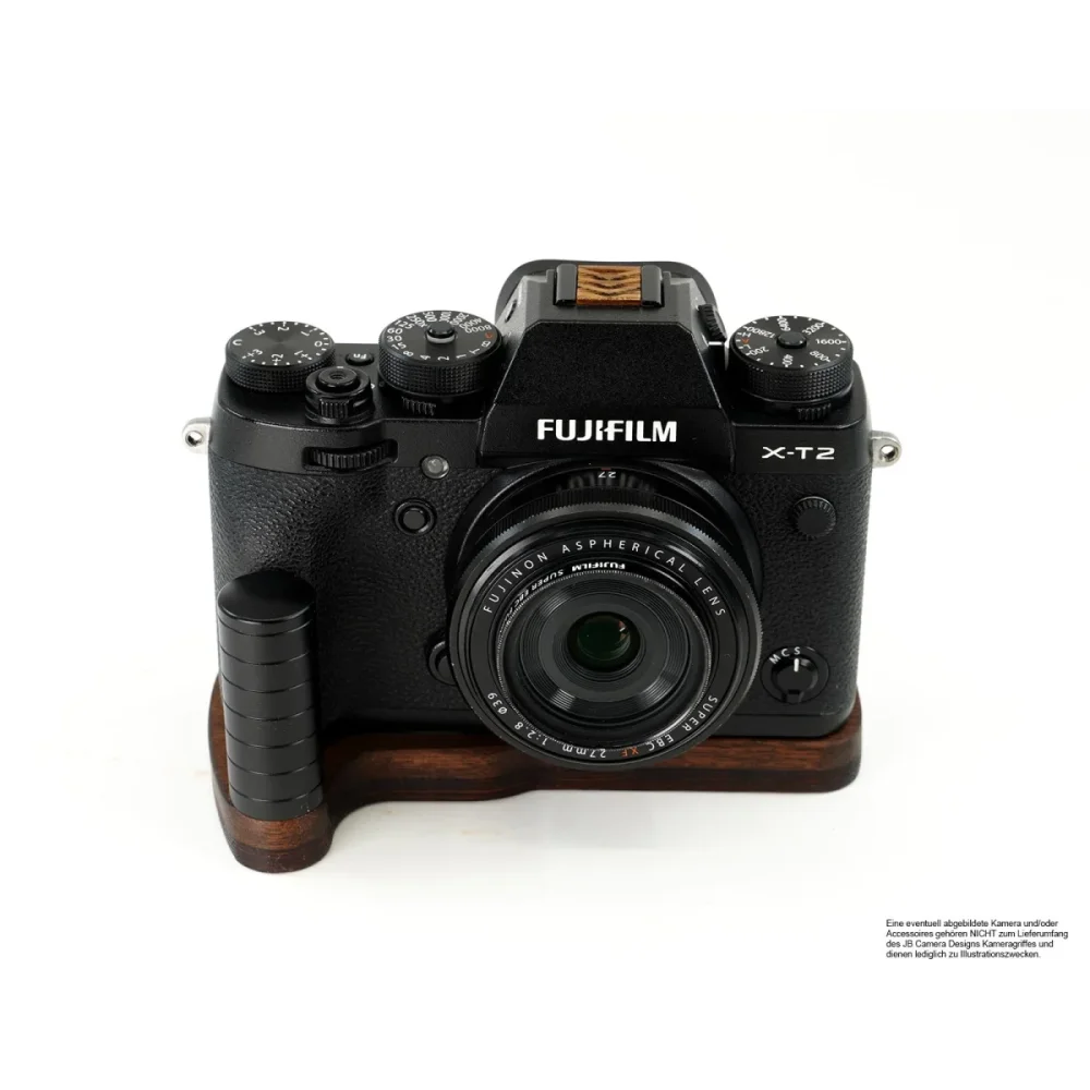 Kameragriffe | Dunkelbraun | J.b. Camera Designs Usa | Handgriff Für Fuji X-t2 Kamera Aus Holz In Braun Von Jb Camera Designs Usa