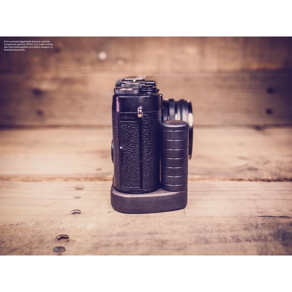 Kameragriffe | Dunkelbraun | J.b. Camera Designs Usa | Handgriff Für Fujifilm Fuji X100t Kamera Handgefertigt Aus Walnuss Holz