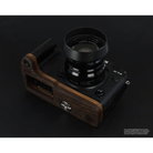 Kameragriffe | Dunkelbraun | J.b. Camera Designs Usa | Handgriff Für Fujifilm X-t4 Systemkamera Aus Wenge Holz | Jb Camera Designs Usa