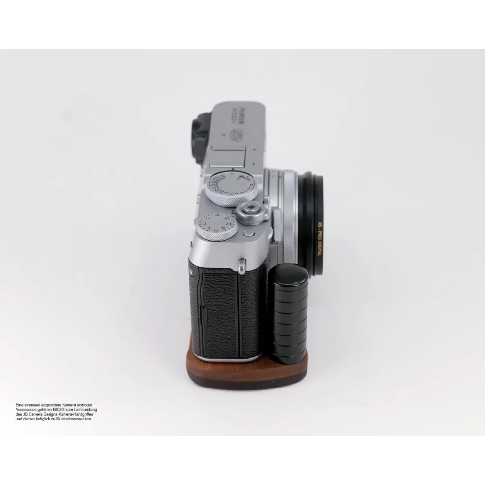Kameragriffe | Dunkelbraun | J.b. Camera Designs Usa | Handgriff Für Fujifilm X100v Aus Wenge Holz Von Jb Camera Designs | Dunkelbraun
