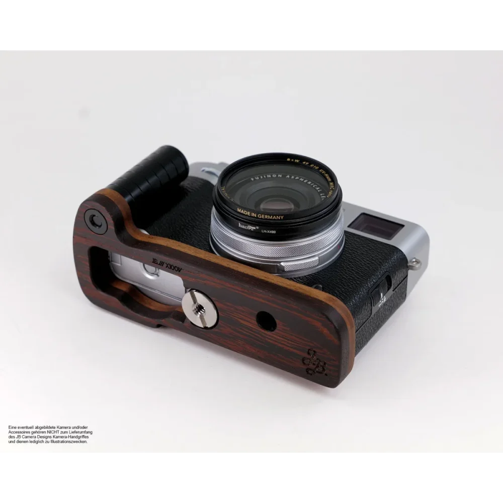 Kameragriffe | Dunkelbraun | J.b. Camera Designs Usa | Handgriff Für Fujifilm X100v Aus Wenge Holz Von Jb Camera Designs | Dunkelbraun