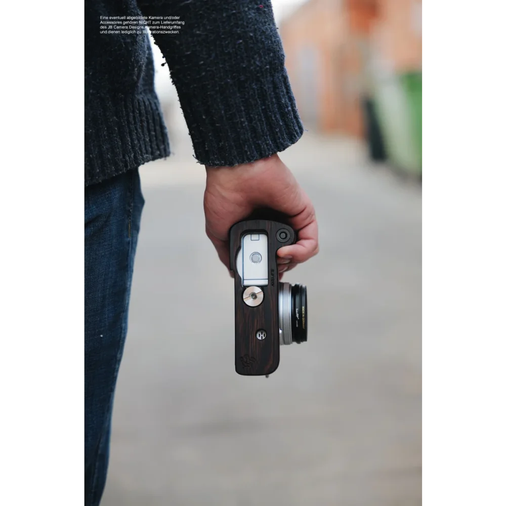 Kameragriffe | Dunkelbraun | J.b. Camera Designs Usa | Handgriff Für Fujifilm X100v Aus Wenge Holz Von Jb Camera Designs | Dunkelbraun