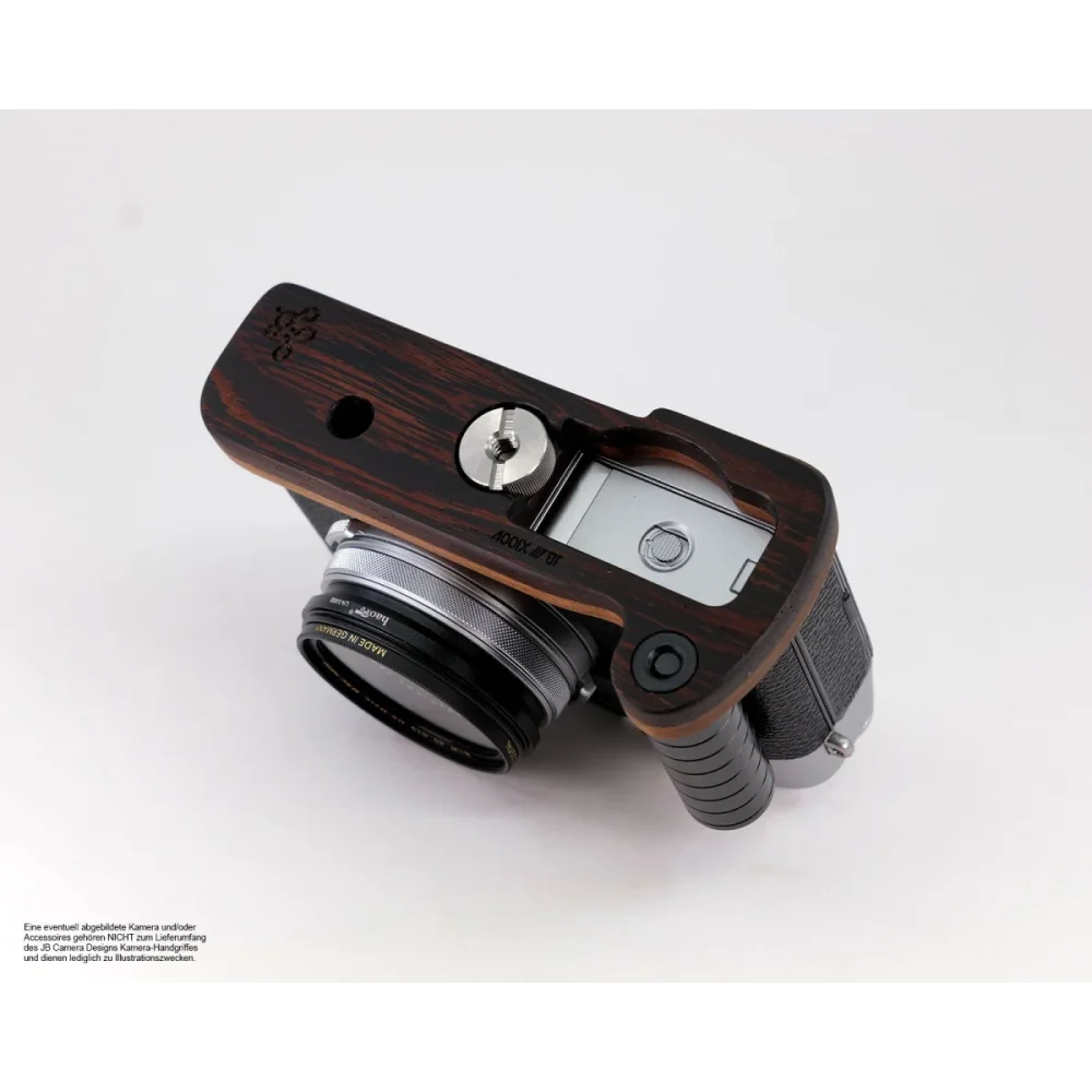 Kameragriffe | Dunkelbraun | J.b. Camera Designs Usa | Handgriff Für Fujifilm X100v Aus Wenge Holz Von Jb Camera Designs | Dunkelbraun