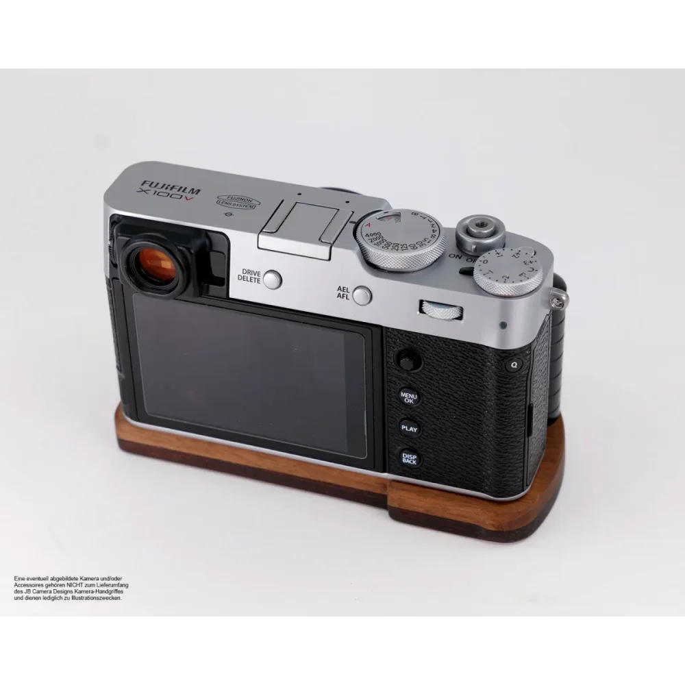 Kameragriffe | Dunkelbraun | J.b. Camera Designs Usa | Handgriff Für Fujifilm X100v Aus Wenge Holz Von Jb Camera Designs | Dunkelbraun