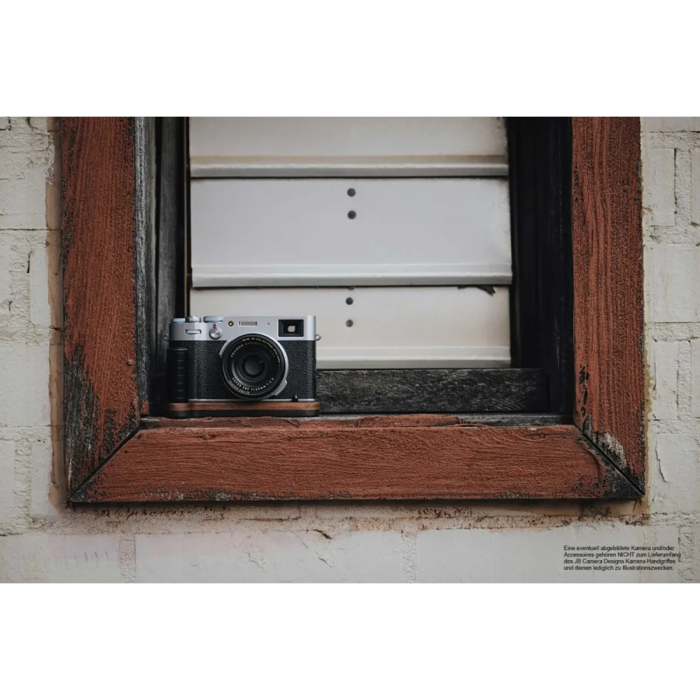 Kameragriffe | Dunkelbraun | J.b. Camera Designs Usa | Handgriff Für Fujifilm X100v Aus Wenge Holz Von Jb Camera Designs | Dunkelbraun
