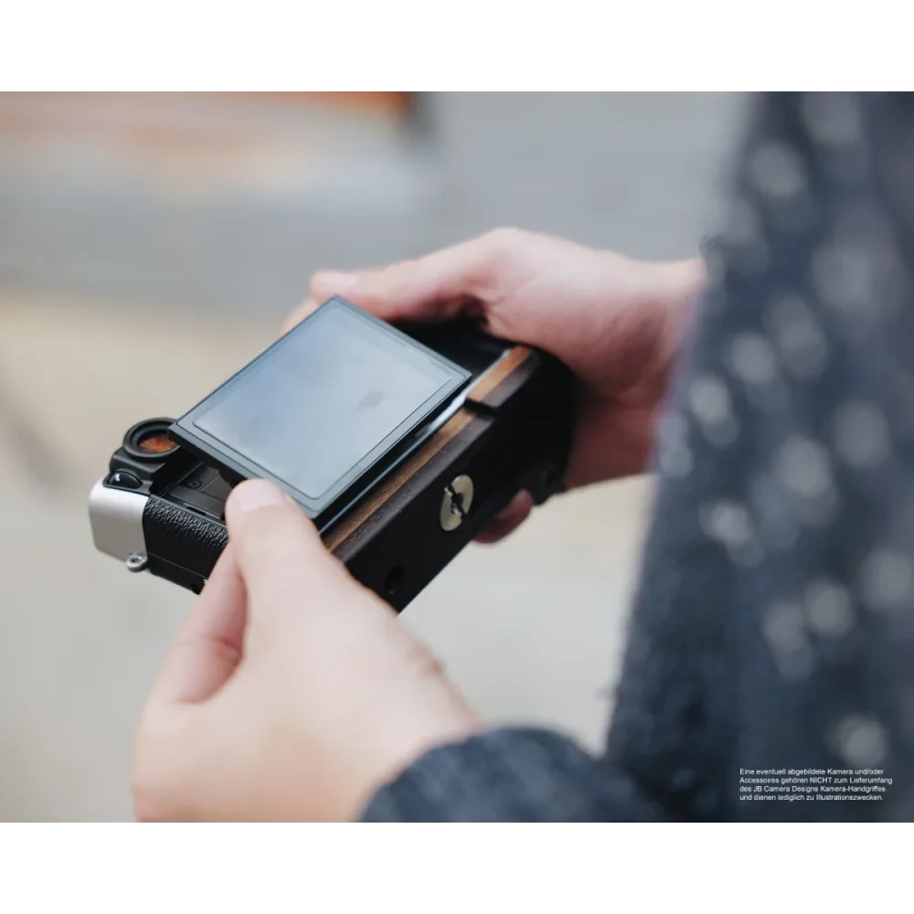 Kameragriffe | Dunkelbraun | J.b. Camera Designs Usa | Handgriff Für Fujifilm X100v Aus Wenge Holz Von Jb Camera Designs | Dunkelbraun