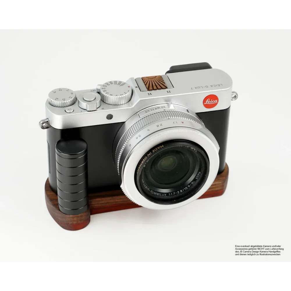 Kameragriffe | Rot-braun | J.b. Camera Designs Usa | Handgriff Für Leica D-lux 7 Und Leica D-lux Typ 109 Aus Holz | Jb Camera Designs