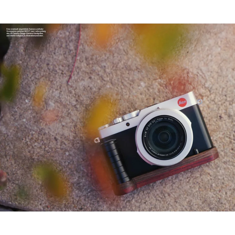 Kameragriffe | Rot-braun | J.b. Camera Designs Usa | Handgriff Für Leica D-lux 7 Und Leica D-lux Typ 109 Aus Holz | Jb Camera Designs