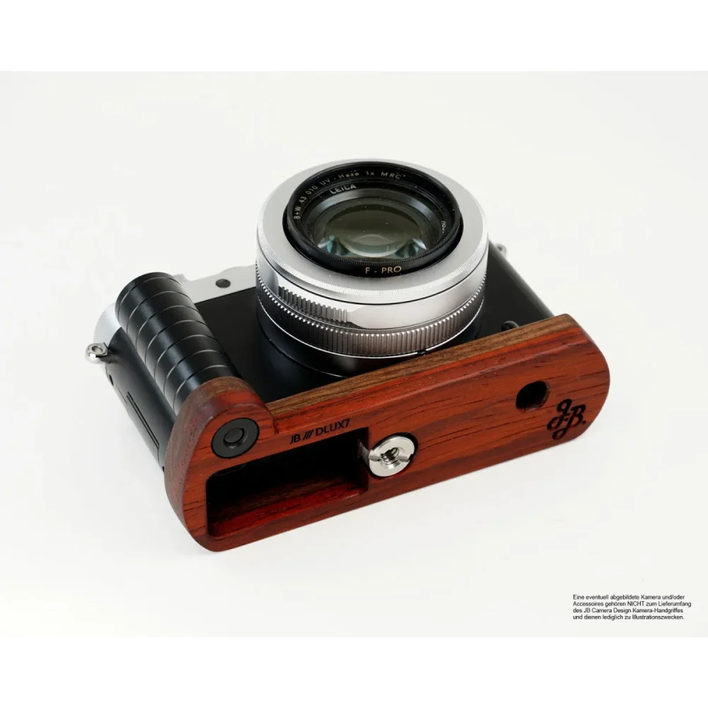 Kameragriffe | Rot-braun | J.b. Camera Designs Usa | Handgriff Für Leica D-lux 7 Und Leica D-lux Typ 109 Aus Holz | Jb Camera Designs