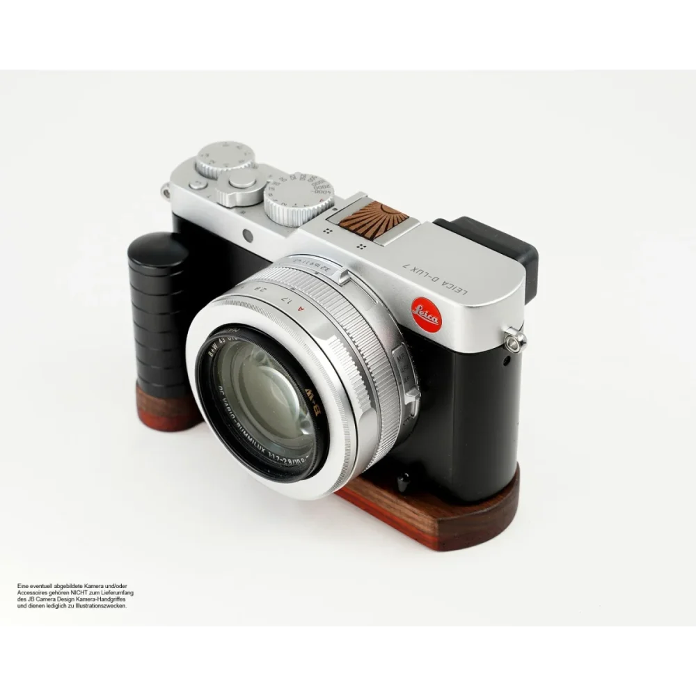 Kameragriffe | Rot-braun | J.b. Camera Designs Usa | Handgriff Für Leica D-lux 7 Und Leica D-lux Typ 109 Aus Holz | Jb Camera Designs