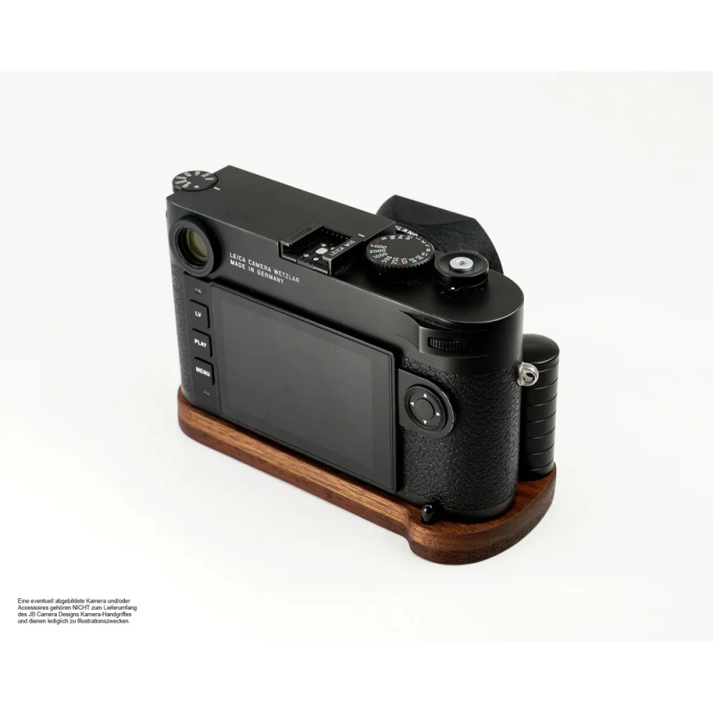 Kameragriffe | Dunkelbraun | J.b. Camera Designs Usa | Handgriff Für Leica M10 Aus Holz In Dunkelbraun Braun Von Jb Camera Designs Usa