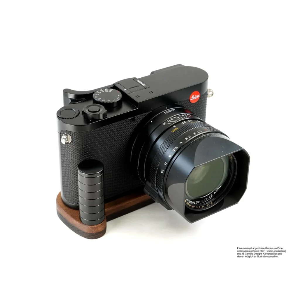 Kameragriffe | Dunkelbraun | J.b. Camera Designs Usa | Handgriff Für Leica Q2 Kamera Aus Holz In Braun Dunkelbraun | Jb Camera Designs
