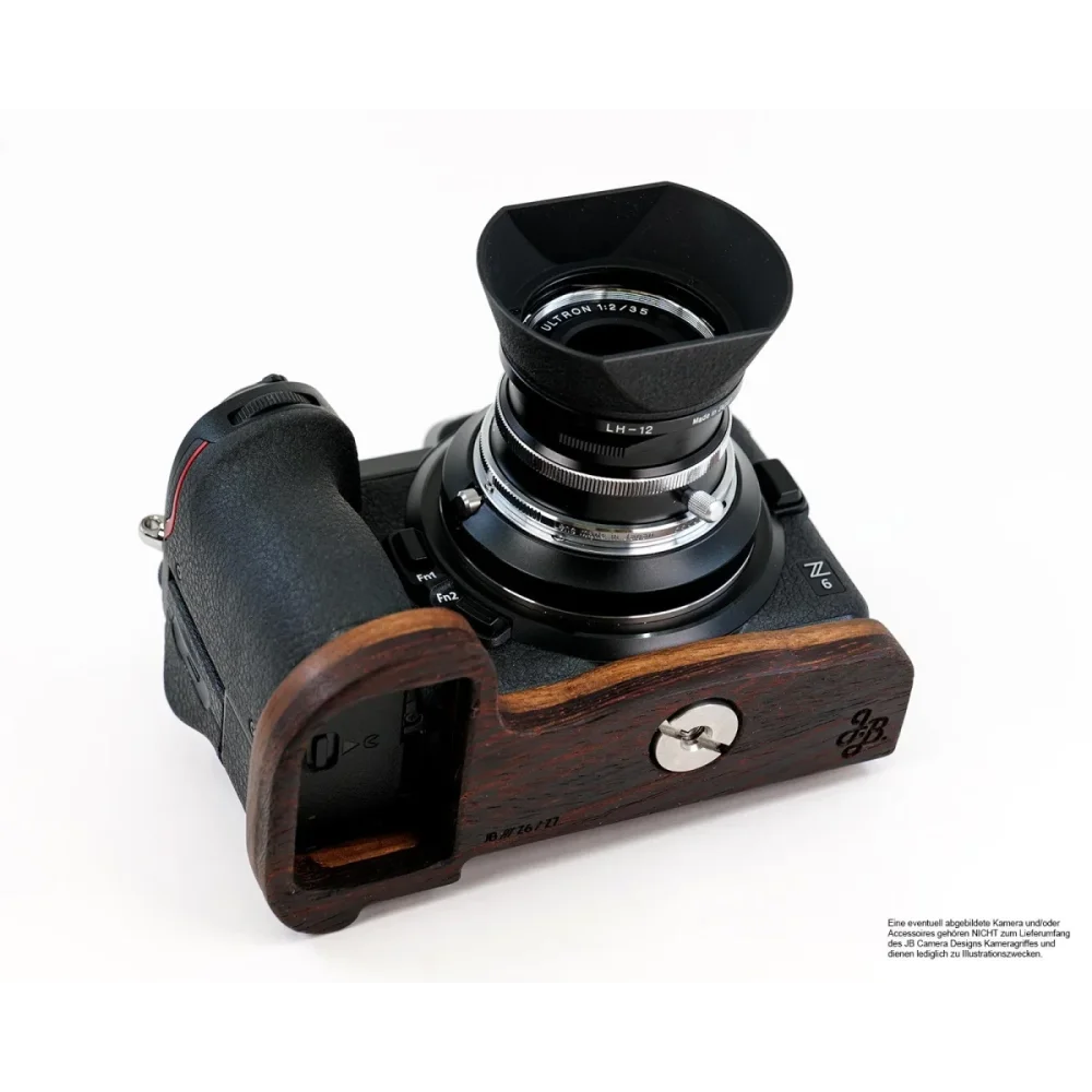Kameragriffe | Dunkelbraun, Nikon, Wenge | J.b. Camera Designs Usa | Handgriff Für Nikon Z6 Z7 Kamera | Holz In Dunkelbraun Braun | Jb