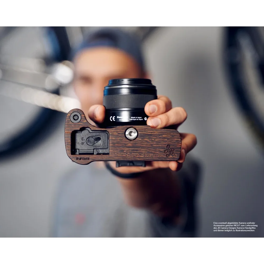 Kameragriffe | Dunkelbraun | J.b. Camera Designs Usa | Handgriff Für Olympus Om-d E-m5 Mark Ii Von Jb Camera Designs Aus Holz In Braun