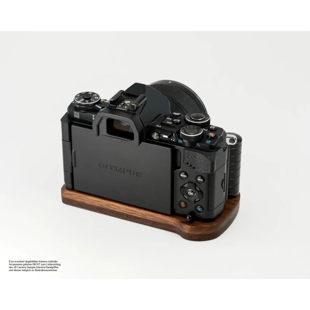 Kameragriffe | Dunkelbraun | J.b. Camera Designs Usa | Handgriff Für Olympus Om-d E-m5 Mark Ii Von Jb Camera Designs Aus Holz In Braun