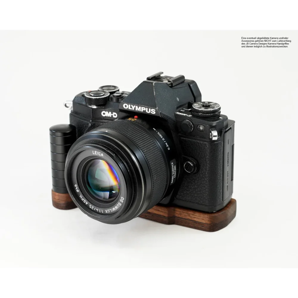 Kameragriffe | Dunkelbraun | J.b. Camera Designs Usa | Handgriff Für Olympus Om-d E-m5 Mark Ii Von Jb Camera Designs Aus Holz In Braun