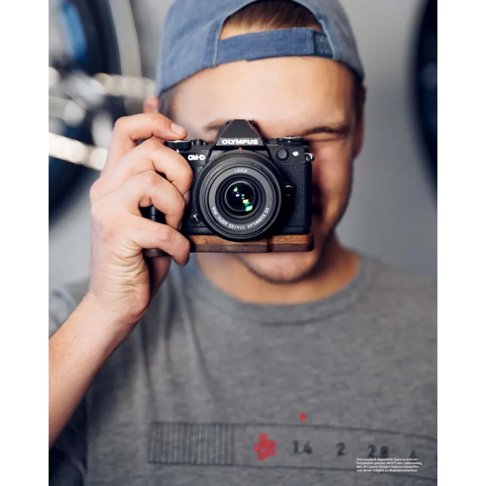 Kameragriffe | Dunkelbraun | J.b. Camera Designs Usa | Handgriff Für Olympus Om-d E-m5 Mark Ii Von Jb Camera Designs Aus Holz In Braun