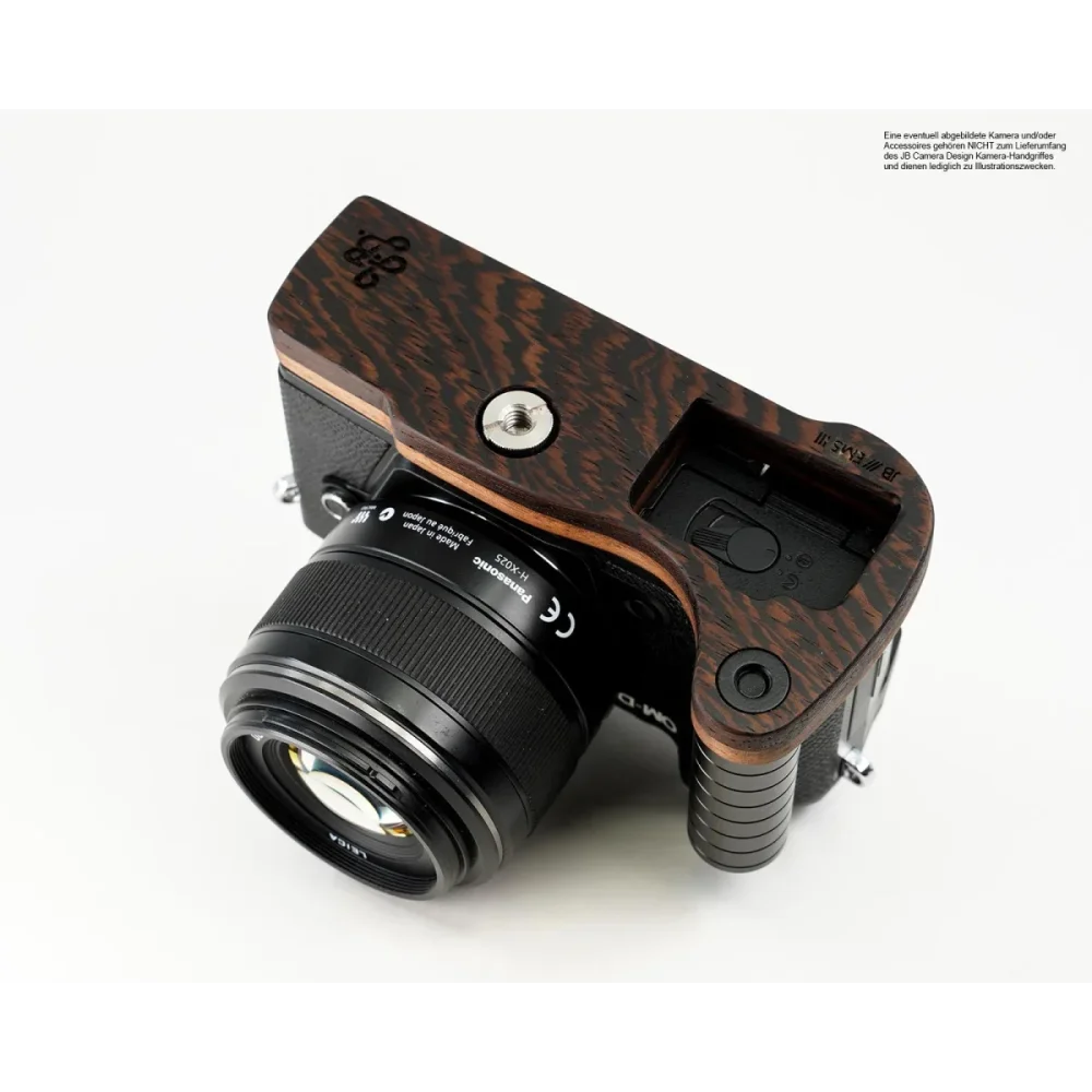 Kameragriffe | Dunkelbraun | J.b. Camera Designs Usa | Handgriff Für Olympus Om-d E-m5 Mk Iii Aus Holz | Jb Camera Designs Usa | Wenge