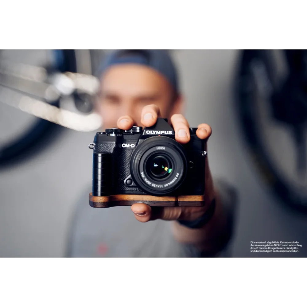 Kameragriffe | Dunkelbraun | J.b. Camera Designs Usa | Handgriff Für Olympus Om-d E-m5 Mk Iii Aus Holz | Jb Camera Designs Usa | Wenge